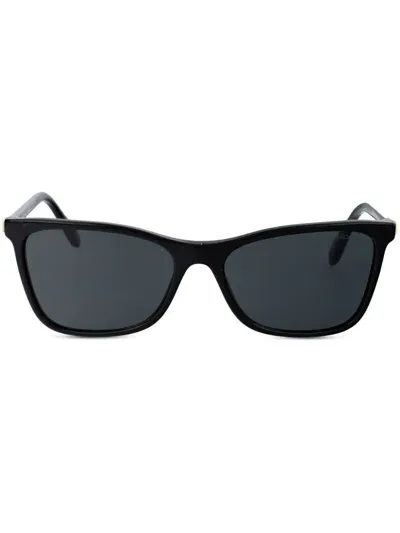 Swarovski Square-frame Sunglasses In Black