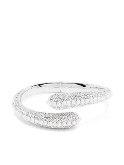 Swarovski Sublima Crystal Cuff Bracelet In White