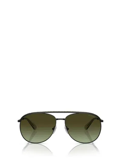 Swarovski Pilot Frame Sunglasses In Black