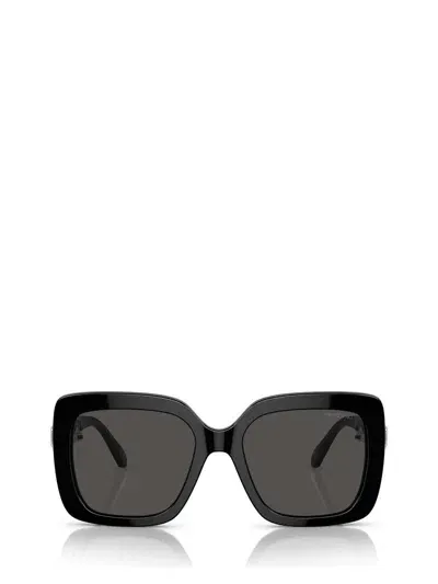 Swarovski 55mm Square Sunglasses In Black