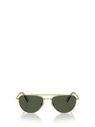 Swarovski Sunglasses In Gold