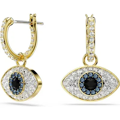 Swarovski Symbolica Hoop Earrings In Multicolored