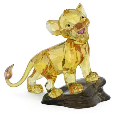 Swarovski The Lion King Simba In Gold