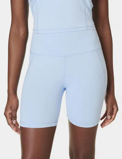 Sweaty Betty All Day 6" Shorts In Blue