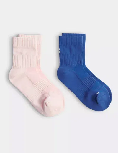 Sweaty Betty Crew Running Socks 2 Pack In Blue