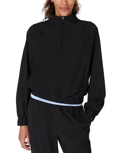 Sweaty Betty Explorer Pullover Jacket In Black