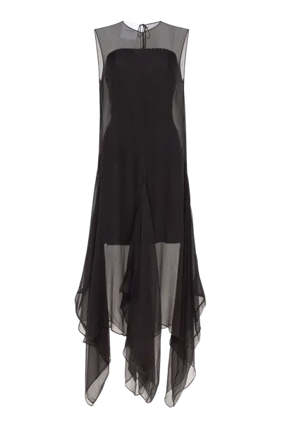 Tamar Keburia Anne Dress In Black