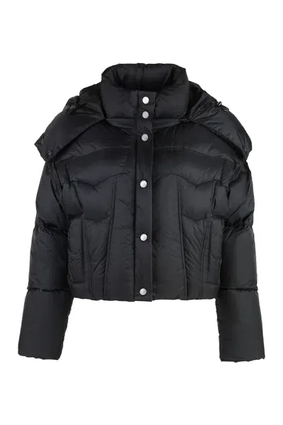 Tatras Spira Hooded Down Jacket In Black