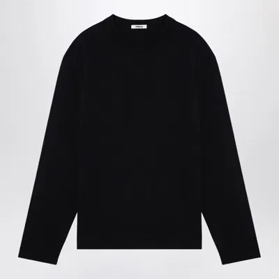 Tekla Black Pyjama Crew-neck Sweater