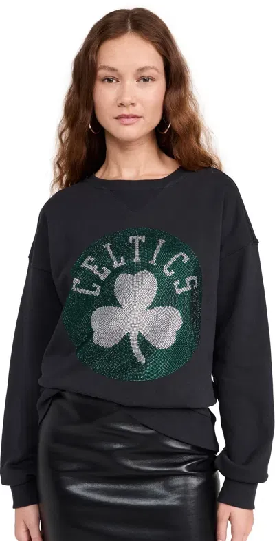 Terez Celtics Crew Sweatshirt Black