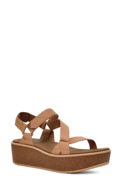 Teva Madera Wedge Sandal In Tigers Eye