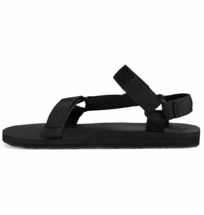 Teva Flatform Universal Sandals In Black