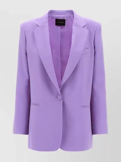 The Andamane Tailored Blazer With Functional Elements In Purple