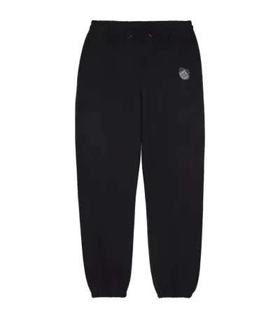 The Kooples Cotton Blazon Sweatpants In Black