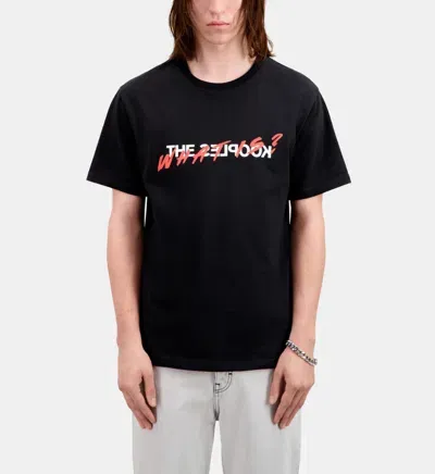 The Kooples Cotton Graphic Tee In Black