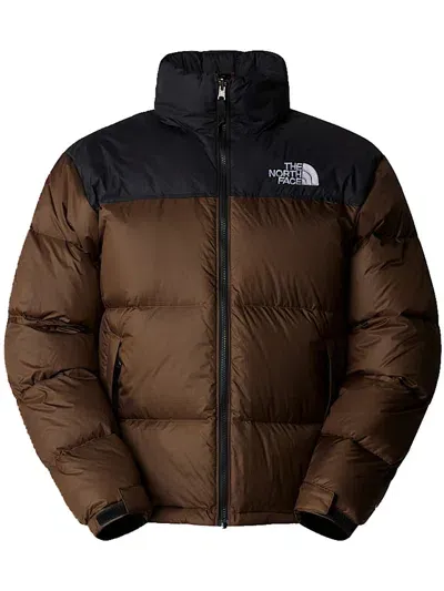 The North Face 1996 Retro Nuptse Down Jacketman Brown In Polyester