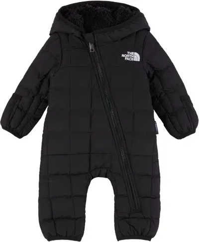 The North Face Baby Black Thermoball Jumpsuit In Jk3 Tnf Black