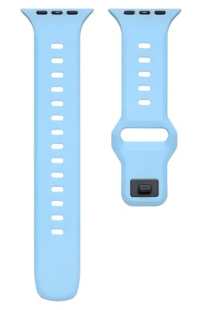 The Posh Tech Premium Silicone 38–41mm Apple Watch® Watchband In Blue