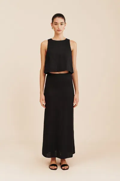 The Posse Aurora Skirt In Black