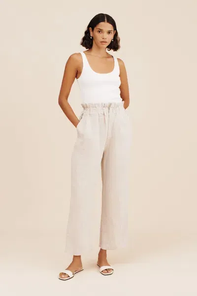 The Posse Ducky Pant In White