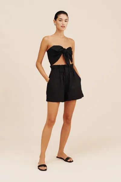 The Posse Ducky Short In Black