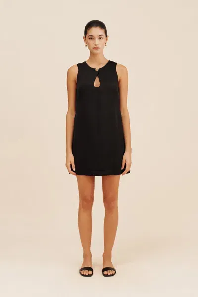 The Posse Gigi Mini Dress In Black