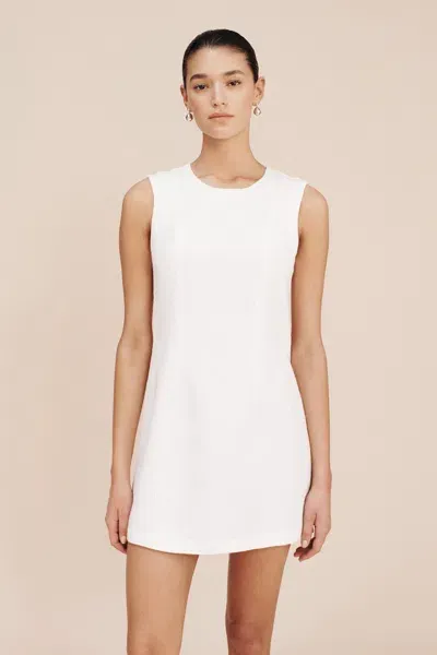 The Posse Musa Mini Dress In White