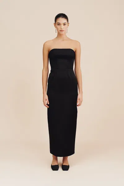 The Posse Romeo Dress In Black