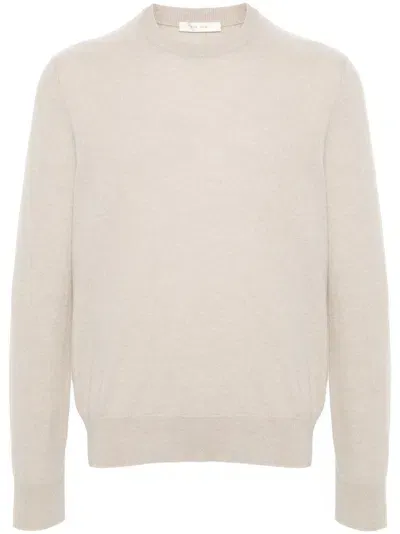 The Row Cashmere Jumper In Neutrals