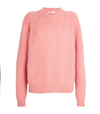 The Row Druna Cashmere Sweater In Pink