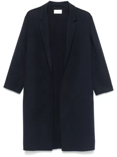 The Row Fedra Coat In Blue