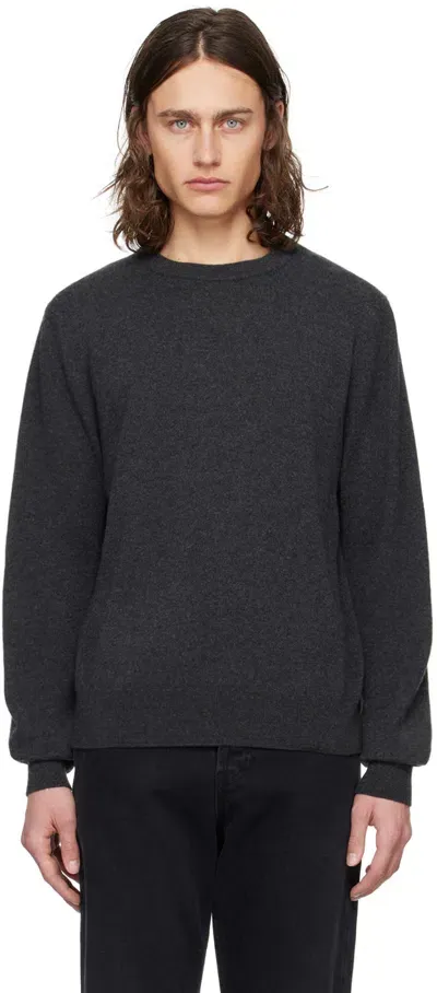 The Row Benji Cashmere Sweater In Black