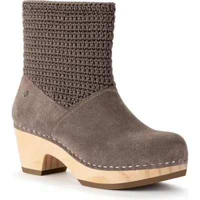 The Sak Paloma Clog Boots In Grey