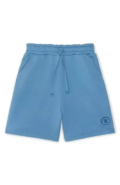 The Sunday Collective Kids' Natural Dye Everyday Shorts In Bluejay