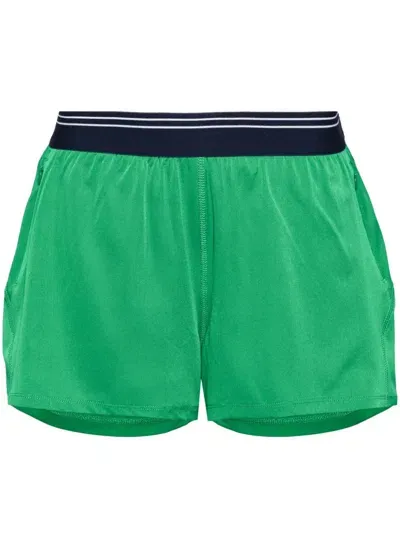 The Upside Drifter Lucky Running Shorts In Green