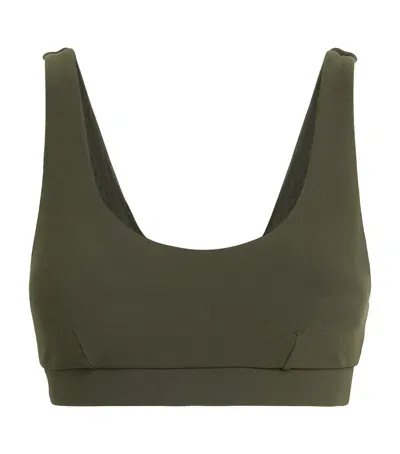 The Upside Peached Jade Sports Bra In Green