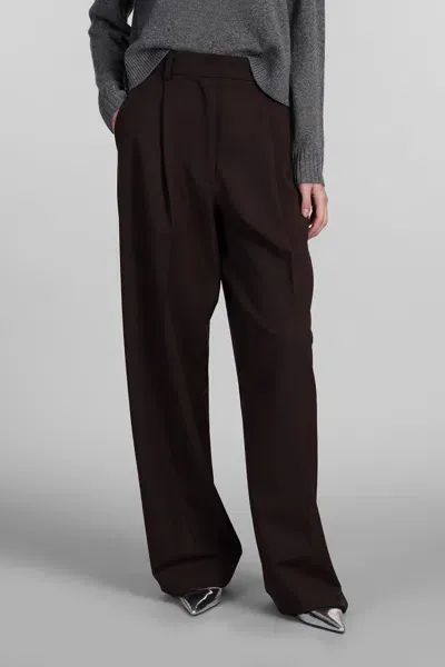 Thelatest Axel Pants In Brown Wool