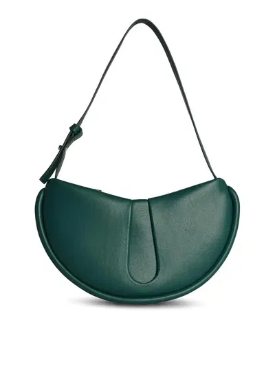 Themoirè Ebe Hunter Green Vegan Leather Bag