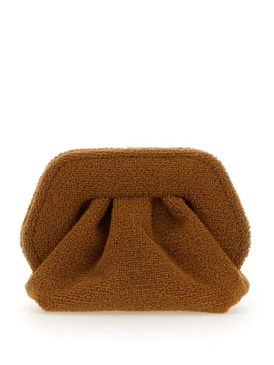 Themoirè Bolso Clutch - Gea In Brown