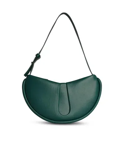 Themoirè Ebe Hunter Green Vegan Leather Bag