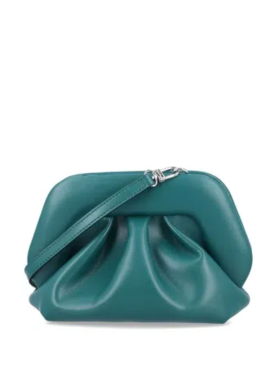 Themoirè Gea Clutch Bag In Green