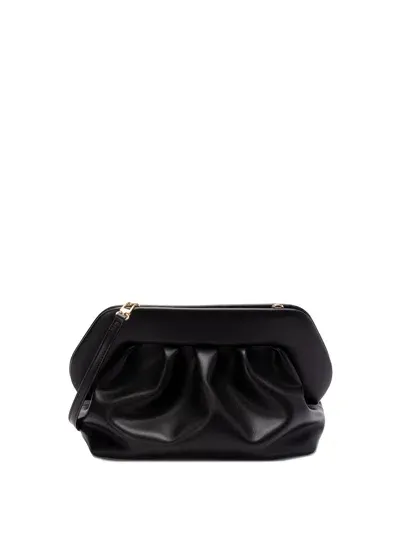 Themoire' `bios Vegan Fabric` Clutch Bag In Black  