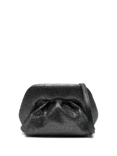 Themoire' Gea Clutch Bag In Black