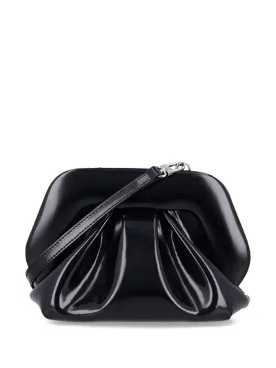 Themoire' Gea Clutch Bag In Black