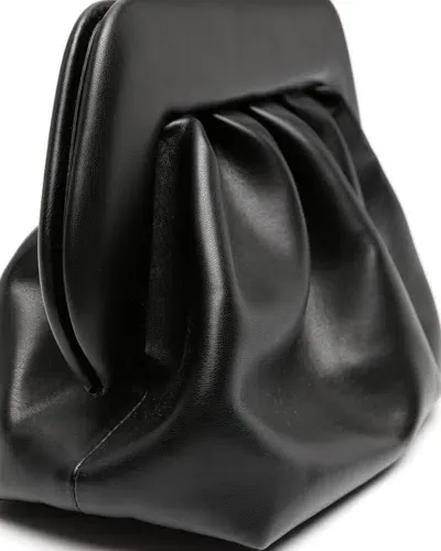 Themoirè Handbag In Black