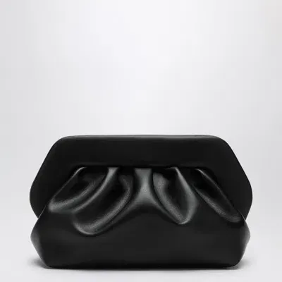 Themoirè Medium Bios Clutch In Black