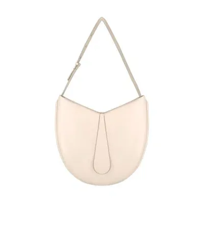 Themoirè Tike Vegan Shell Shopping Bag In White