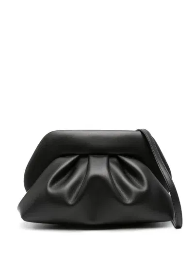 Themoirè Tia Clutch In Black