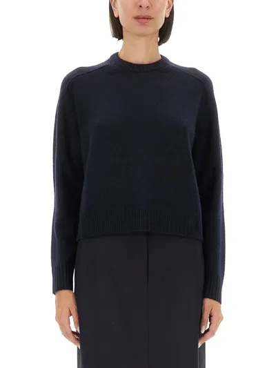 Theory Cashmere Sweater In Blue