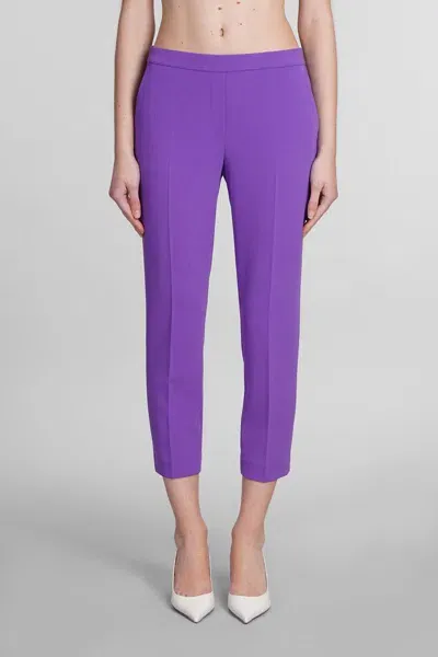 Theory Pants In Viola Triacetate In Purple